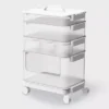 7pc Click In Place Rolling Storage Cart Kit Plastic Storage Home And Office Organization - Brightroom™ 2 7pc Click In Place Rolling Storage Cart Kit Plastic Storage Home And Office Organization - Brightroom™ -Brightroom GUEST c566fbc8 3084 478c a506 bf91955de78f
