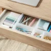 6pc Plastic Drawer Organizer Clear - Brightroom™: Desk & Office Organization Set, Clear Desk Drawer Organizers 1 6pc Plastic Drawer Organizer Clear - Brightroom™: Desk & Office Organization Set, Clear Desk Drawer Organizers -Brightroom GUEST c6ffd996 cb9f 4512 bc40 8c111a173200