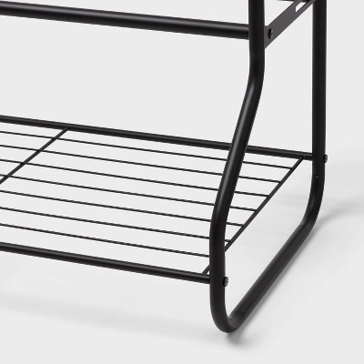 4-Tier Shoe Rack With Basket - Brightroom™ 4 4-Tier Shoe Rack With Basket - Brightroom™ - Image 2