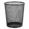 Mesh Waste Basket Black - Brightroom™: Steel, 3 Gallon, Nonslip Base, Fingerprint-Resistant, Indoor Mesh Trash Can 1 Mesh Waste Basket Black - Brightroom™: Steel, 3 Gallon, Nonslip Base, Fingerprint-Resistant, Indoor Mesh Trash Can -Brightroom GUEST d02a6d9b 9221 46ec b37b 9676a4a1940e