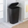 11.3gal Lift Top Waste Basket Black - Brightroom™: Kitchen Trash Can, Fingerprint-Resistant, Indoor Trash Bin 2 11.3gal Lift Top Waste Basket Black - Brightroom™: Kitchen Trash Can, Fingerprint-Resistant, Indoor Trash Bin -Brightroom GUEST d2152ecb 3d81 4cdd 9e00 523eaa977535