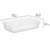 41qt Clear Under Bed Storage Box White - Brightroom™ 1 41qt Clear Under Bed Storage Box White - Brightroom™ -Brightroom GUEST d252c1c1 bc58 418e a158 484784b83f3a