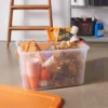 66qt Halloween Clear Latching Storage Box Orange Lid And Latch - Brightroom™ 2 66qt Halloween Clear Latching Storage Box Orange Lid And Latch - Brightroom™ -Brightroom GUEST d474753a 1dfe 4e71 9282 1d47c144147c