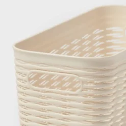 3pk Wave Assorted Decorative Basket Cream 5L Narrow 2c - Brightroom™ 6 3pk Wave Assorted Decorative Basket Cream 5L Narrow 2c - Brightroom™ -Brightroom GUEST d9411ea7 1ab2 4b17 b00c 153dae2dcc86