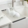Over The Sink (Roll Away) Dish Drainer Silver - Brightroom™: Stainless Steel Drying Rack Mat, Hand Wash, 20.5"x13" 2 Over The Sink (Roll Away) Dish Drainer Silver - Brightroom™: Stainless Steel Drying Rack Mat, Hand Wash, 20.5"x13" -Brightroom GUEST dd630b89 f47f 4083 a56c a5e9868825de