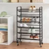 6 Tier Metal Rolling Shoe Rack - Brightroom™ 2 6 Tier Metal Rolling Shoe Rack - Brightroom™ -Brightroom GUEST de520127 d3ea 45f8 b926 8a8e78af9405