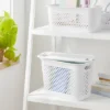 Narrow Decorative Plastic Lid White - Brightroom™: Storage Bin Lid For 13" Cube System, Universal Placement -Brightroom GUEST e4100528 a513 4fd5 af0f f6add41385fb