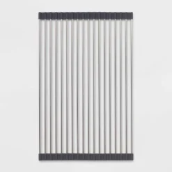 Over The Sink (Roll Away) Dish Drainer Silver - Brightroom™: Stainless Steel Drying Rack Mat, Hand Wash, 20.5"x13" 7 Over The Sink (Roll Away) Dish Drainer Silver - Brightroom™: Stainless Steel Drying Rack Mat, Hand Wash, 20.5"x13" -Brightroom GUEST e4eb6206 370e 4dd2 8be8 ad2a7019ae4b