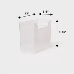 Medium Multipurpose Storage Bin Clear - Brightroom™ 7 Medium Multipurpose Storage Bin Clear - Brightroom™ -Brightroom GUEST e8813010 7aaa 4dec a2e4 ab84fa82c174