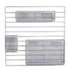 Mesh Additional Wall Organization Tools Silver - Brightroom™: Steel Desk & File Organizer For Office Supplies -Brightroom GUEST ebe496bd 84dc 4034 8389 8ce7e32e14d5