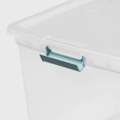 86qt Deep Storage Bin Clear With Latches - Brightroom™ 6 86qt Deep Storage Bin Clear With Latches - Brightroom™ -Brightroom GUEST f431d9e9 eef3 4e46 bf57 4e99e78b115f